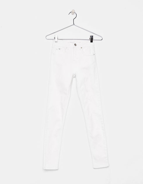 Super skinny mid-rise trousers
