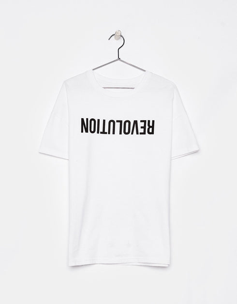Cotton T-shirt with slogan