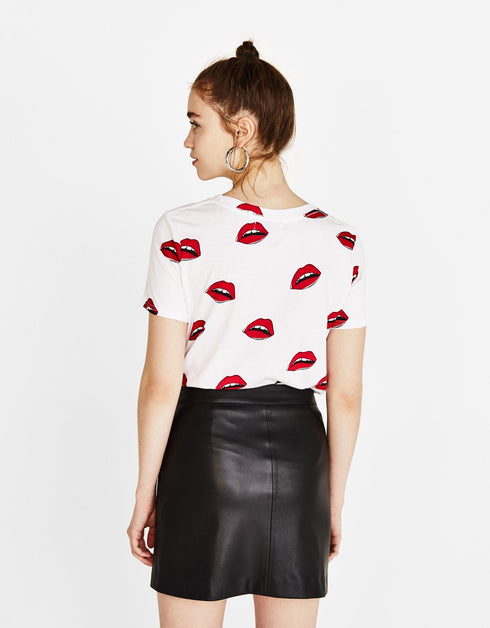 Cotton Off-the-Shoulder Tee