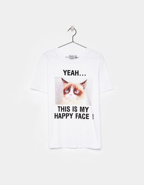 Grown cotton T-shirt with print